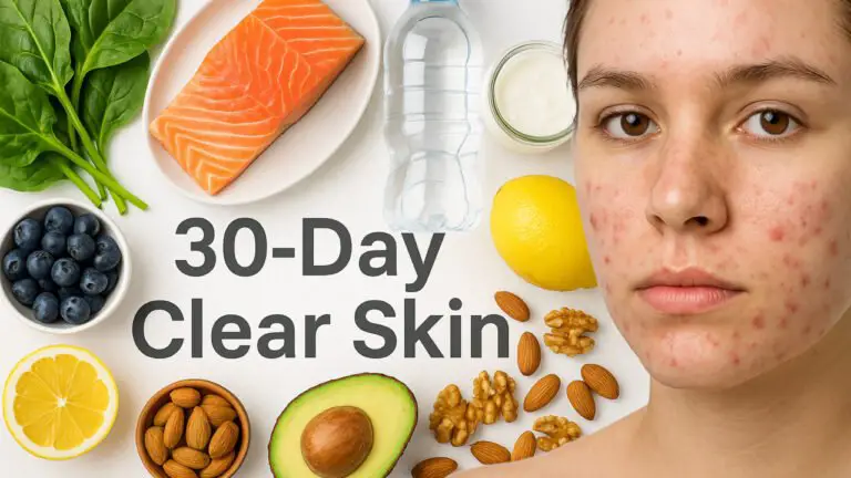 Acne Free Diet Plan 30 Days to Clearer Skin Naturally
