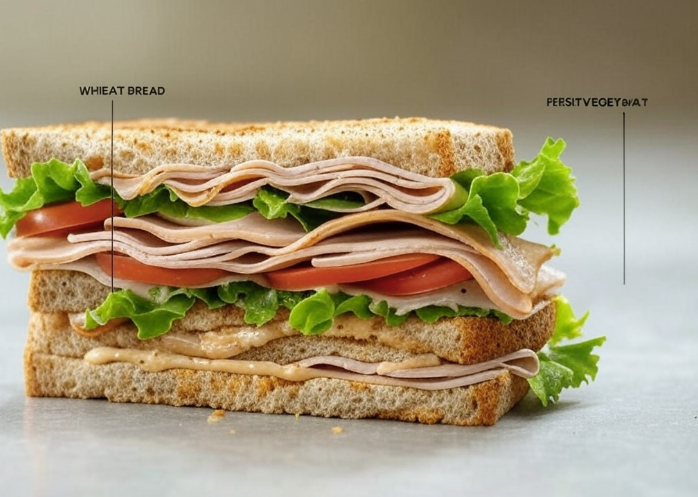 Visual guide to building a healthy Subway meal