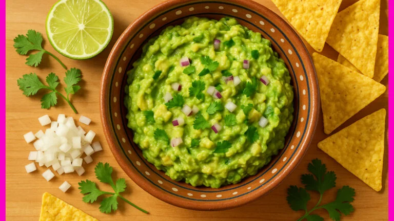 5-Ingredient Guacamole Recipe