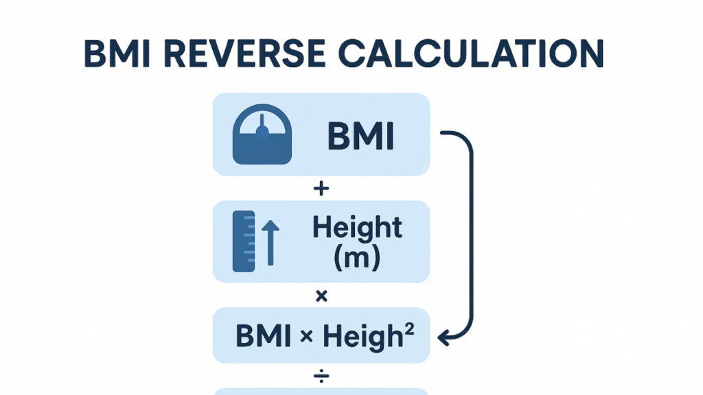 BMI-based ideal body weight chart by height with BMI 18.5, 22, and 24.9 categories