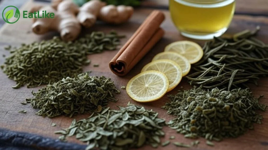 Natural ingredients for the 2025 lemon balm tea weight loss recipe.