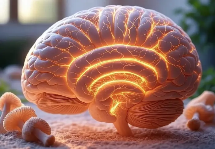 Neural connections boosted by Lion’s Mane mushroom for cognitive enhancement
