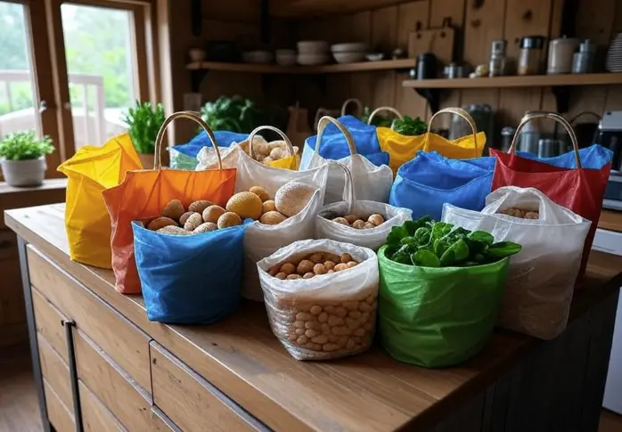 "Fertility-friendly groceries: fruits, vegetables, whole grains, and healthy fats."