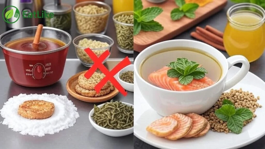 Common mistakes with lemon balm tea like sweeteners and overbrewing.