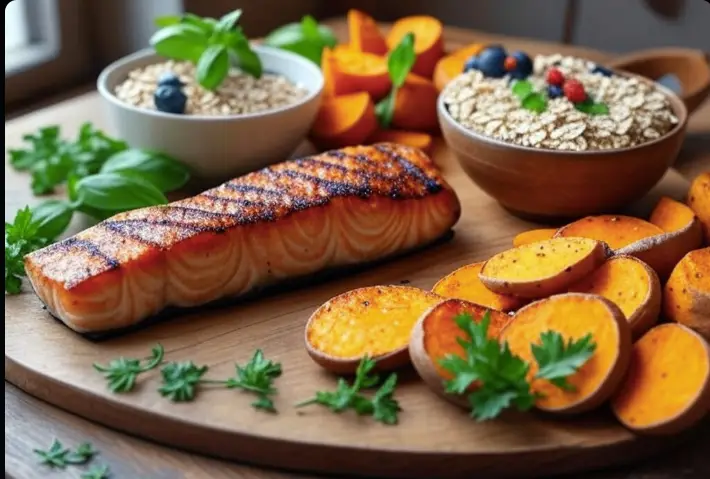 "Anti-inflammatory fertility foods to restore nutrients during menstruation."