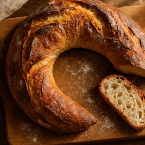 Sourdough Crescent Loaf Recipe