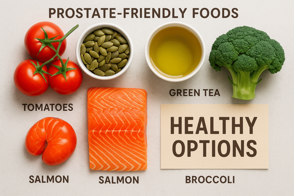 Top foods for reducing prostate inflammation and supporting prostate health