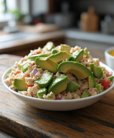 Tuna Salad crammed Avocados